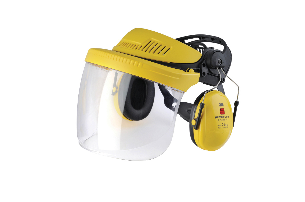 Sada chrániče sluchu + ochranný štít + náhradní štít G500V5FH510-OR